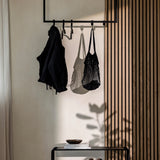 Set da corridoio, 4 pezzi (nero)