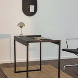 Metallschreibtisch in schwarz