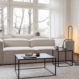 COUCHTISCH DEVANA X - Metallbude