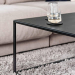 Couchtisch Devana X - im Industrial Stil aus schwarzem Metall | Metallbude