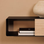 Hängekonsole_wand_schwarz_holz