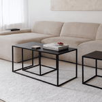 TRE SEMNIA X - Satztische im minimalistischen Design | Metallbude