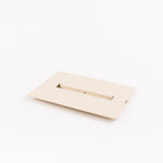 Ablage RIVO X - Stahlblech in Cashew-Beige | Metallbude