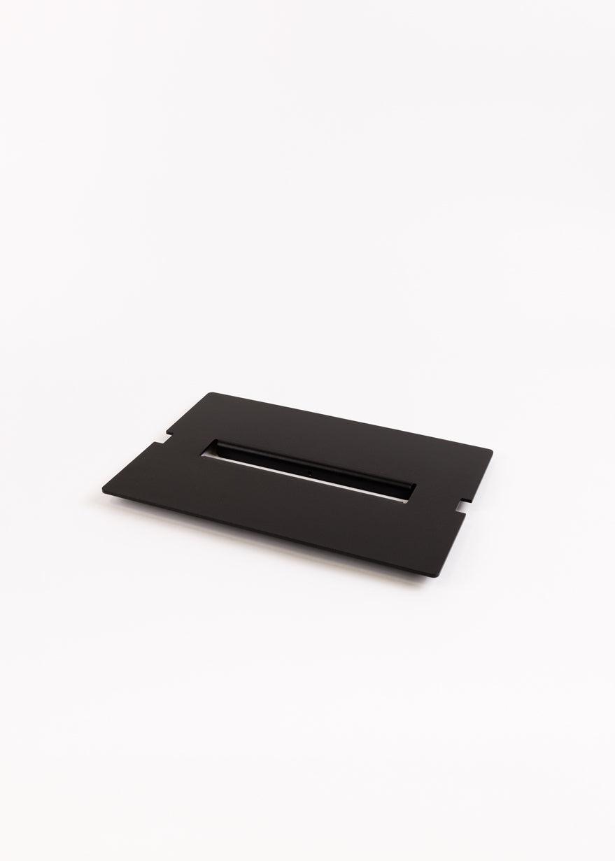 Ablage RIVO X -Stahlblech in Schwarz | Metallbude