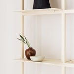 Ablage RIVO X - Stahlblech in Cashew-Beige im Wandregal | Metallbude